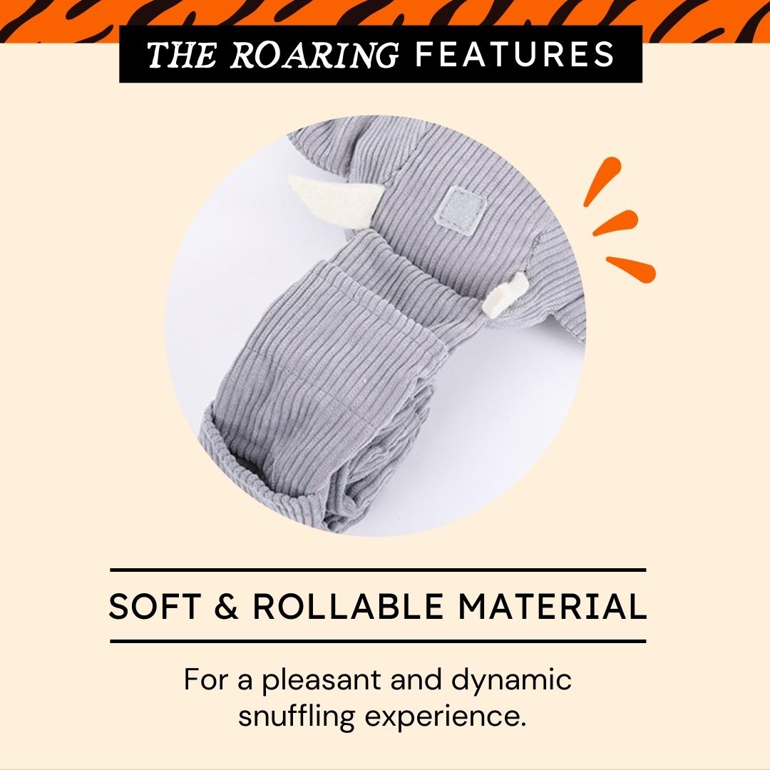 Cozy Elephant Snuffle Interactive Toy
