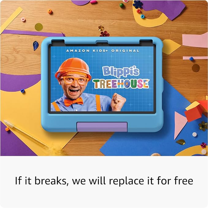 Amazon Fire 10 HD Kids tablet | Bright 10.1" HD screen, 32 GB