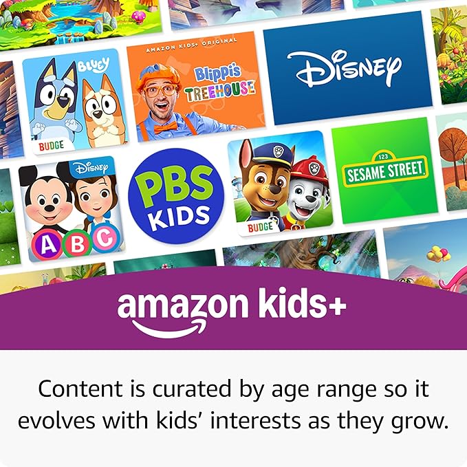 Amazon Fire 10 HD Kids tablet | Bright 10.1" HD screen, 32 GB