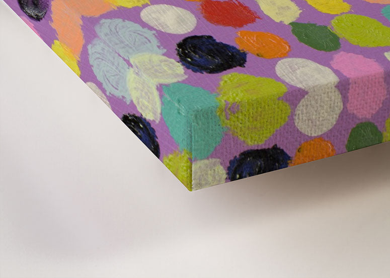 Dots Canvas Wall Art