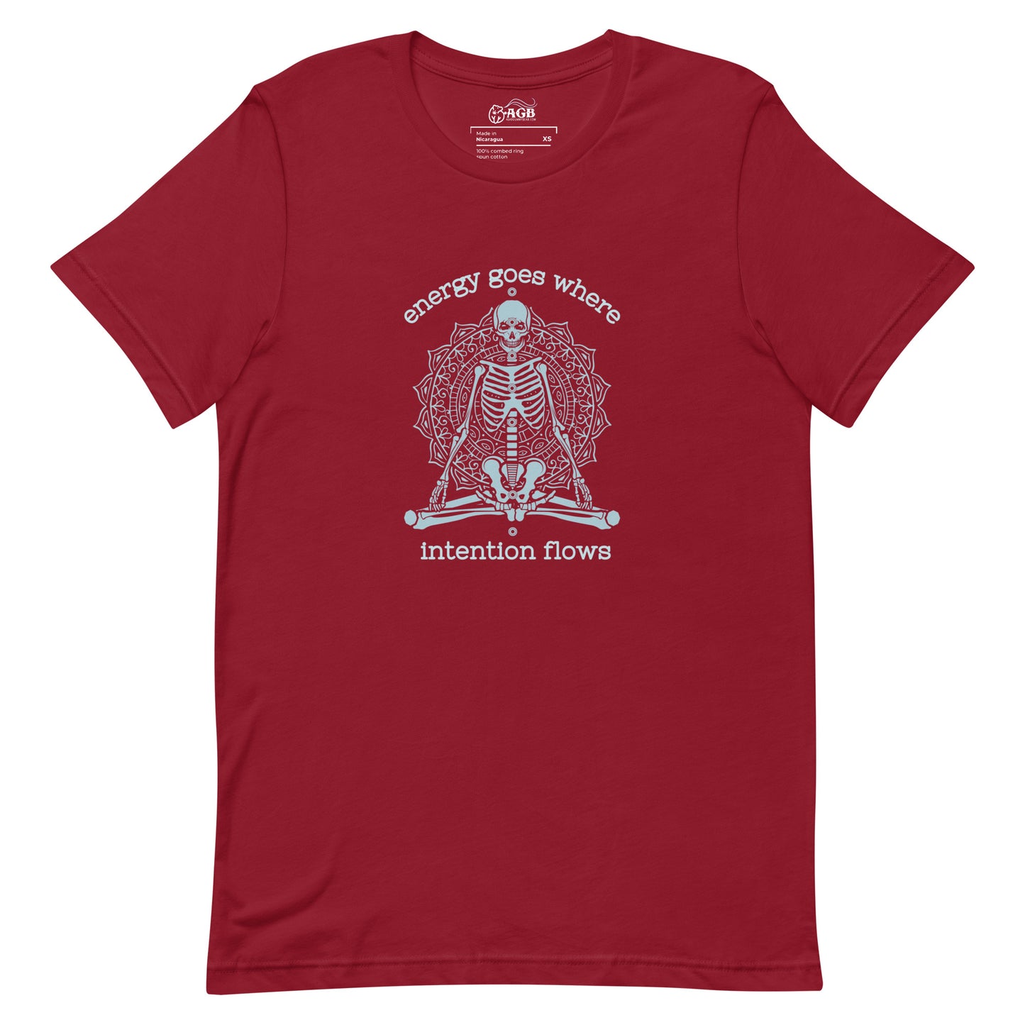 Energy Goes Where Intention Flows Graphic T-Shirt