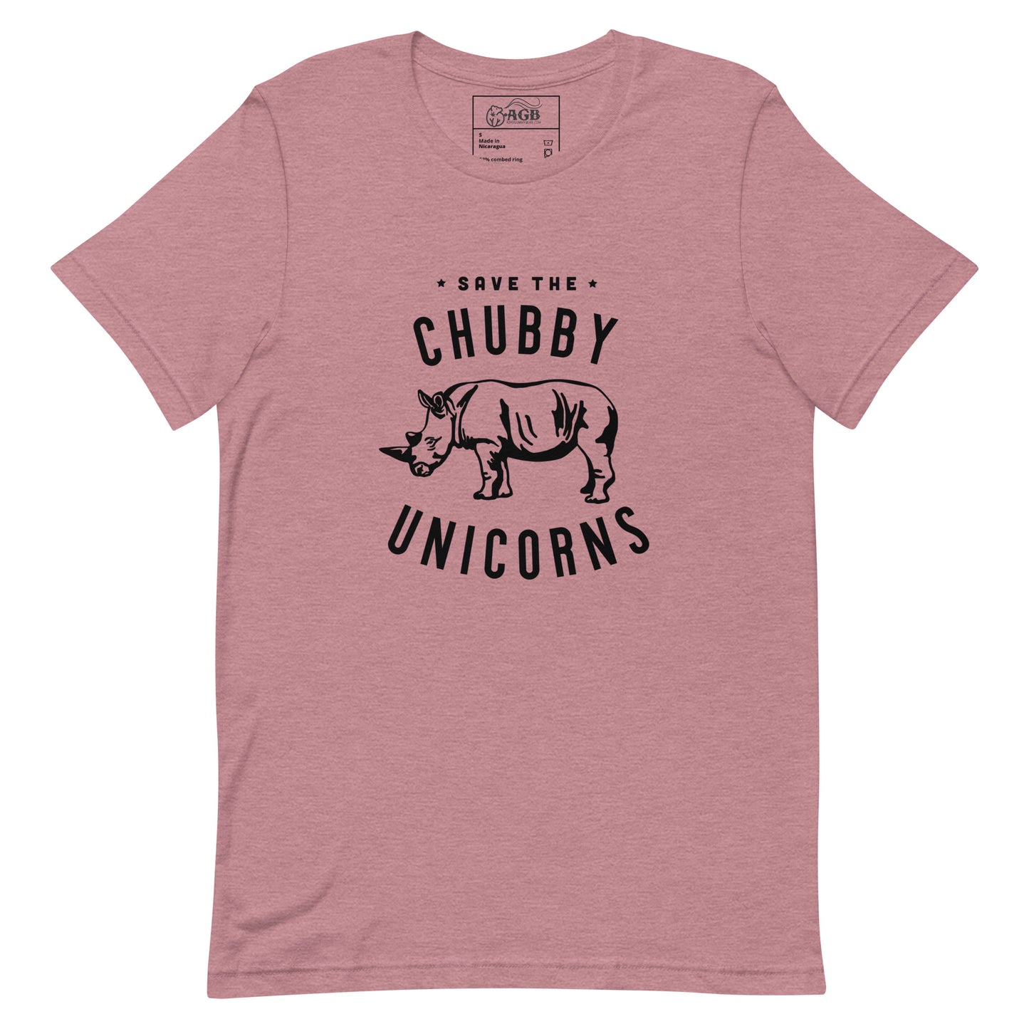 Save the Chubby Unicorns Graphic T-shirt