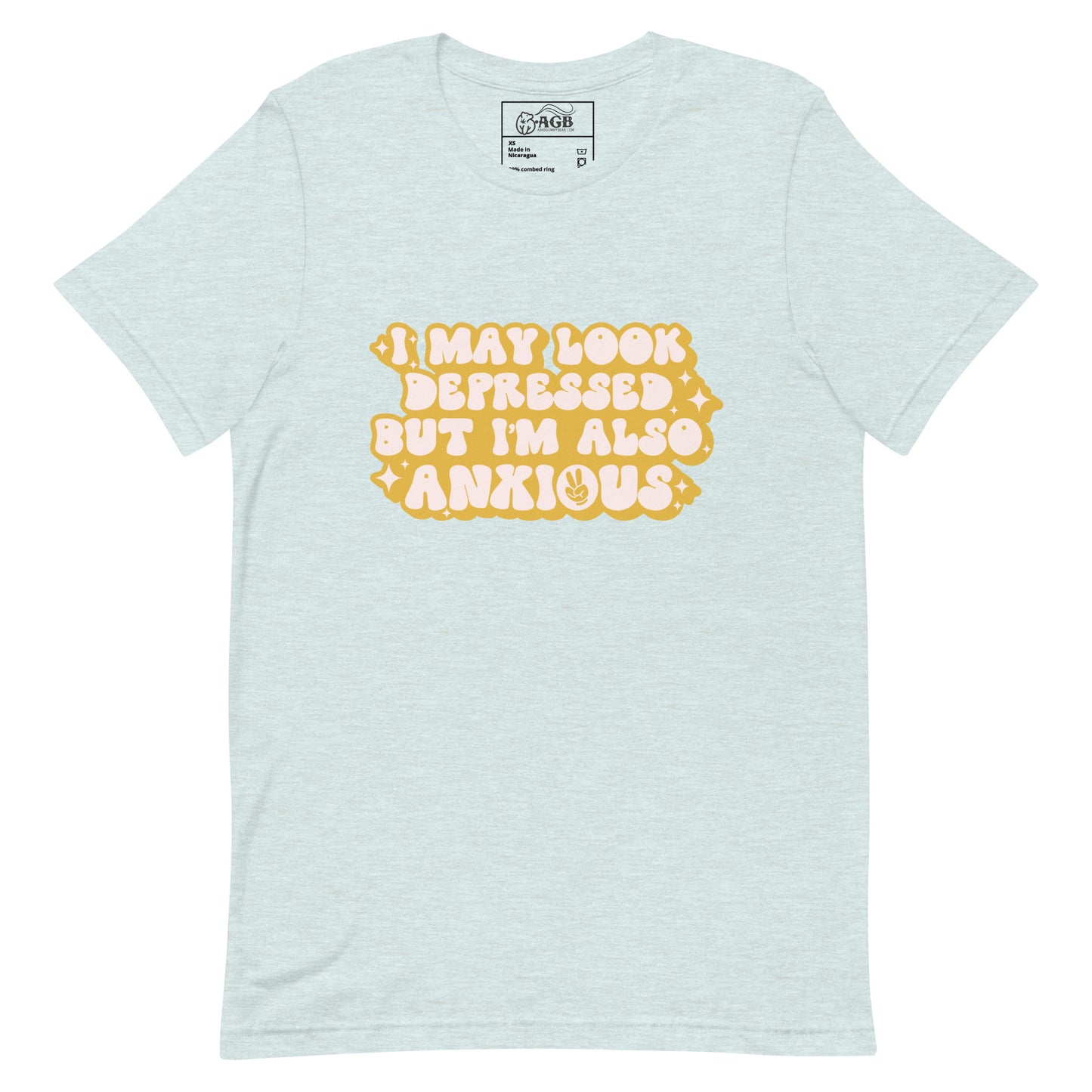 Depressed Also Anxious Graphic T-shirt