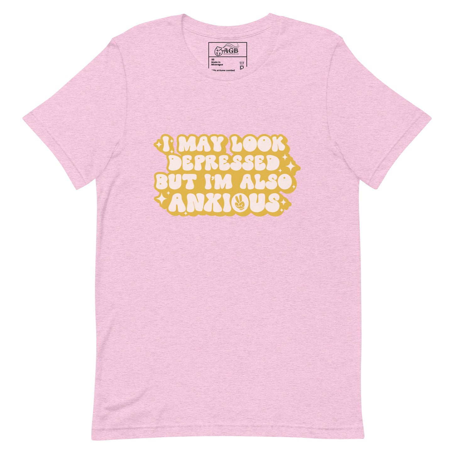 Depressed Also Anxious Graphic T-shirt