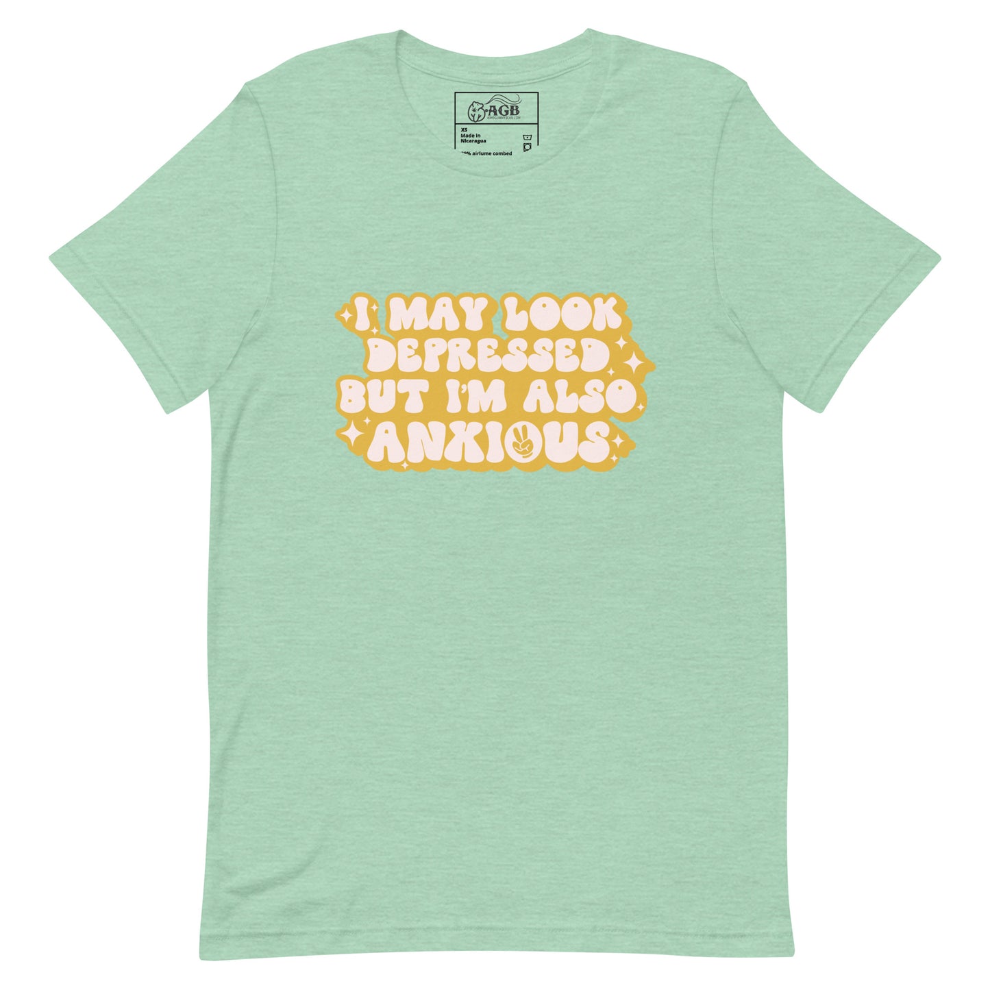 Depressed Also Anxious Graphic T-shirt