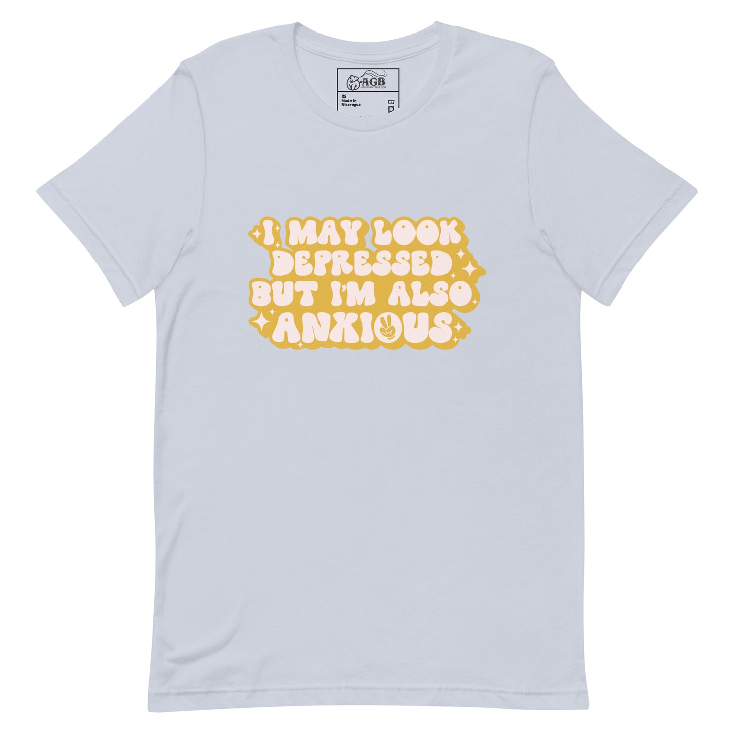 Depressed Also Anxious Graphic T-shirt