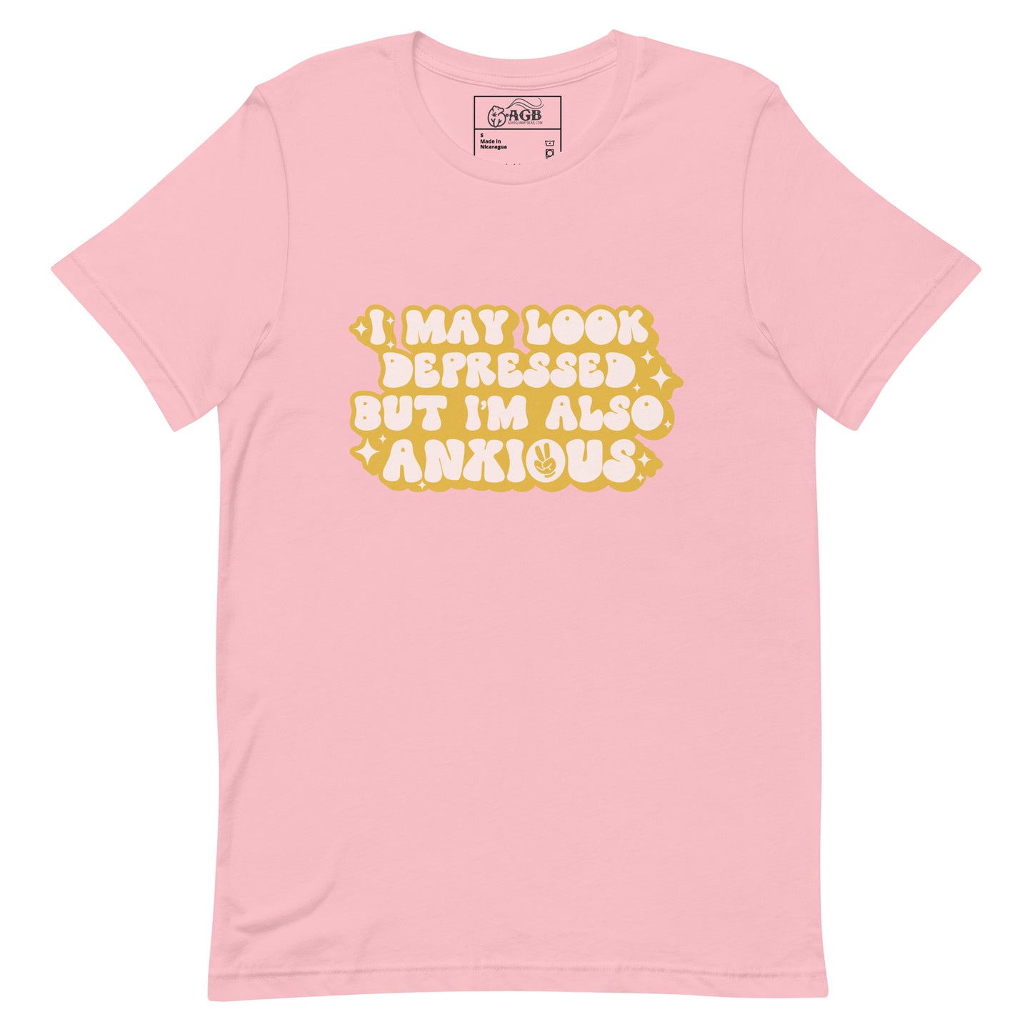 Depressed Also Anxious Graphic T-shirt