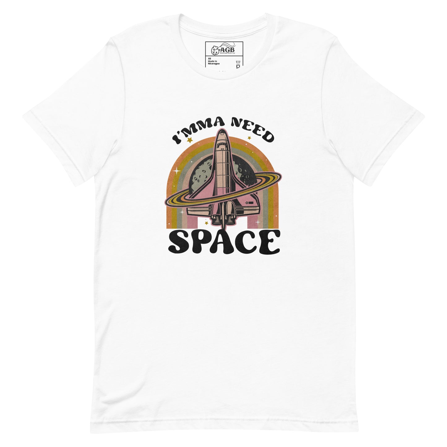 I'mma Need Space Graphic T-shirt