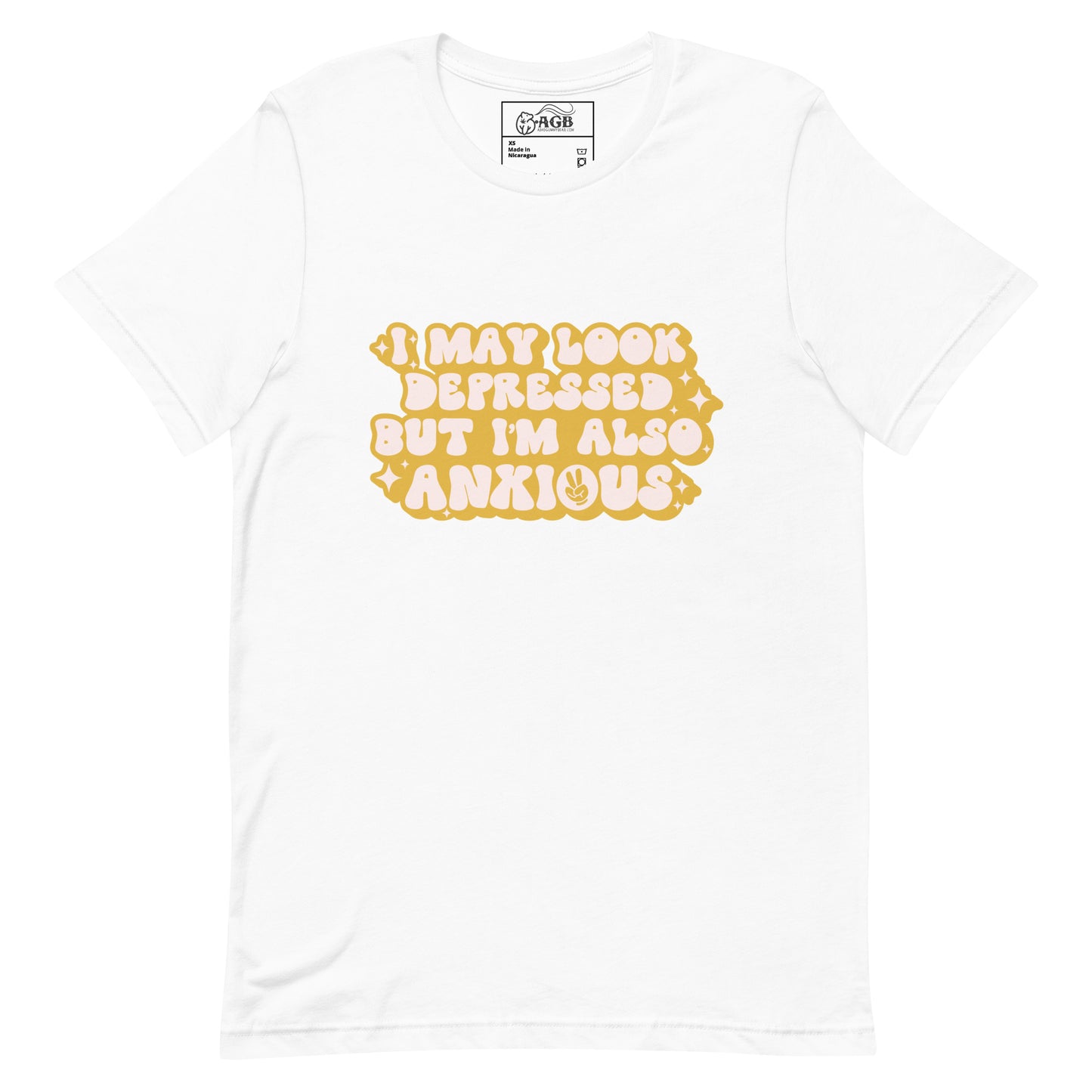 Depressed Also Anxious Graphic T-shirt