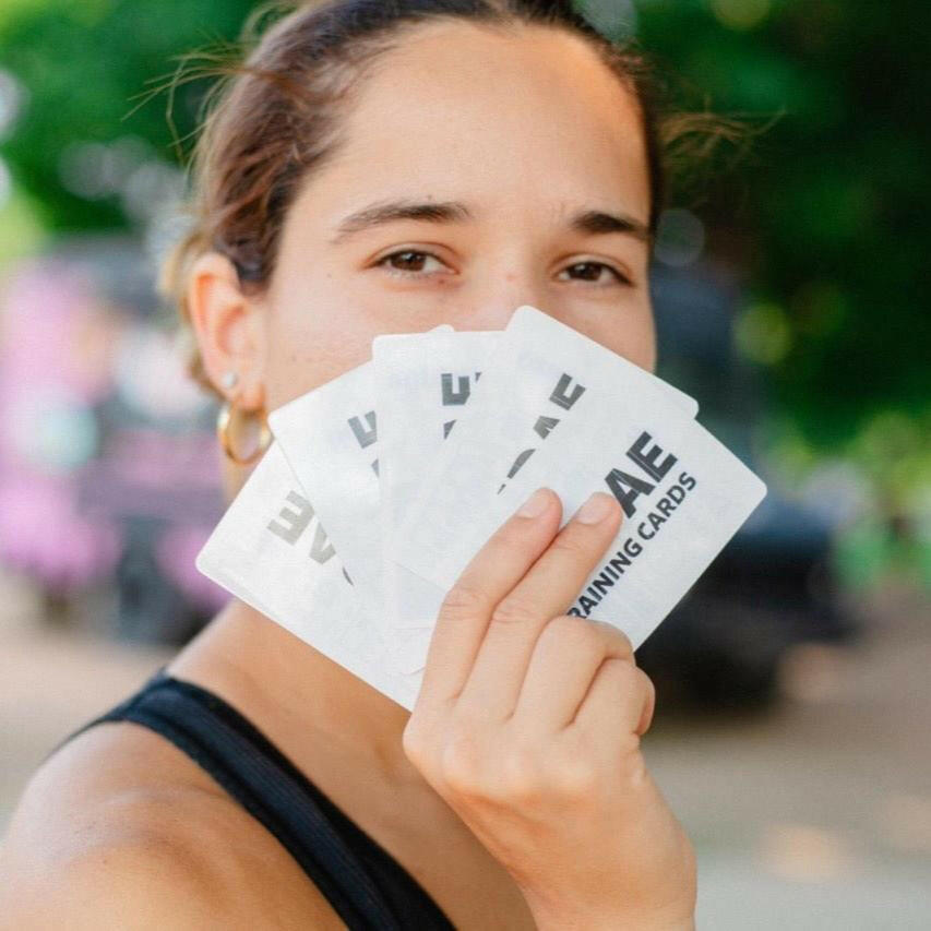 Workout Builder Fitness Training Card Game© – 100+ Classic Exercises
