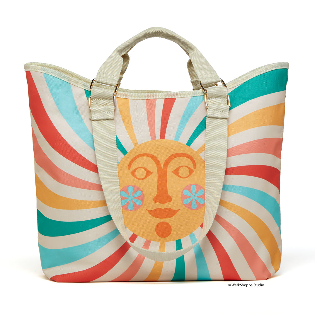 Sun Stripes Go Big Tote Bag