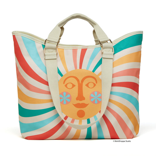 Sun Stripes Go Big Tote Bag