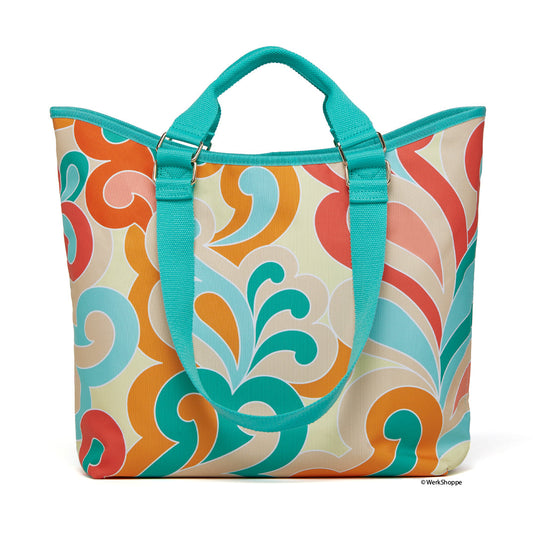 Paisley Pop Go Big Tote Bag