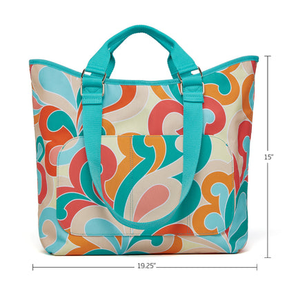 Paisley Pop Go Big Tote Bag