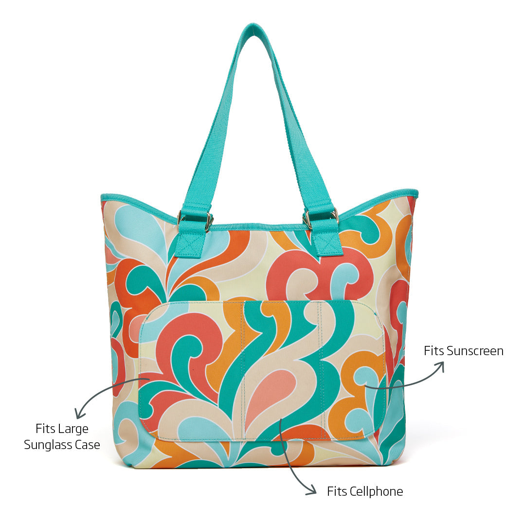 Paisley Pop Go Big Tote Bag