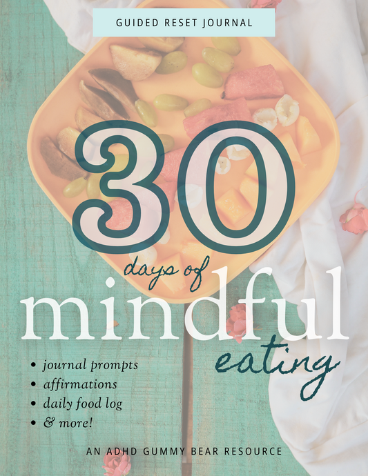 30 Days of Mindful Eating: Guided Journal