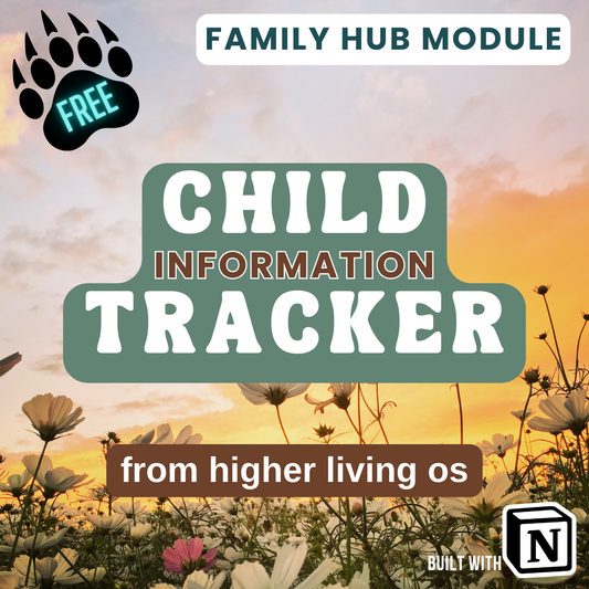 Child Information Tracker