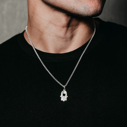 Hamsa Pendant (Silver)