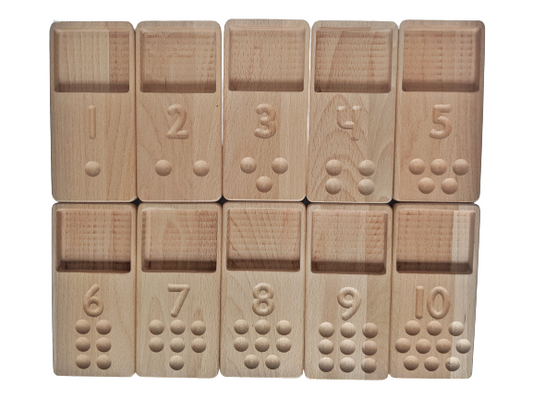 Number Trays (10-Piece Set)