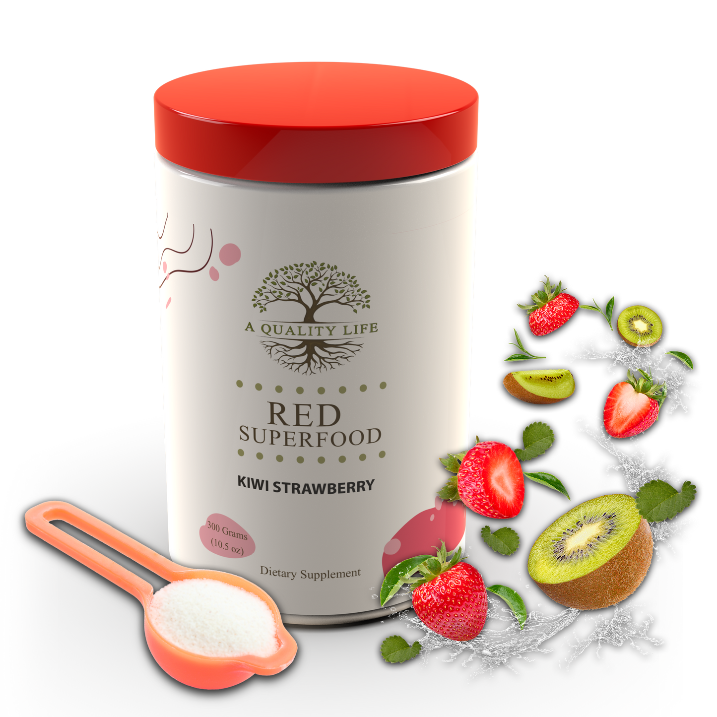 Red Superfood - Kiwi Strawberry