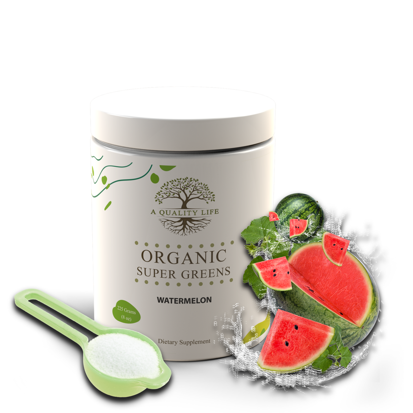 Organic Super Greens - Watermelon