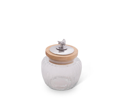 Honey Bee Glass Canister