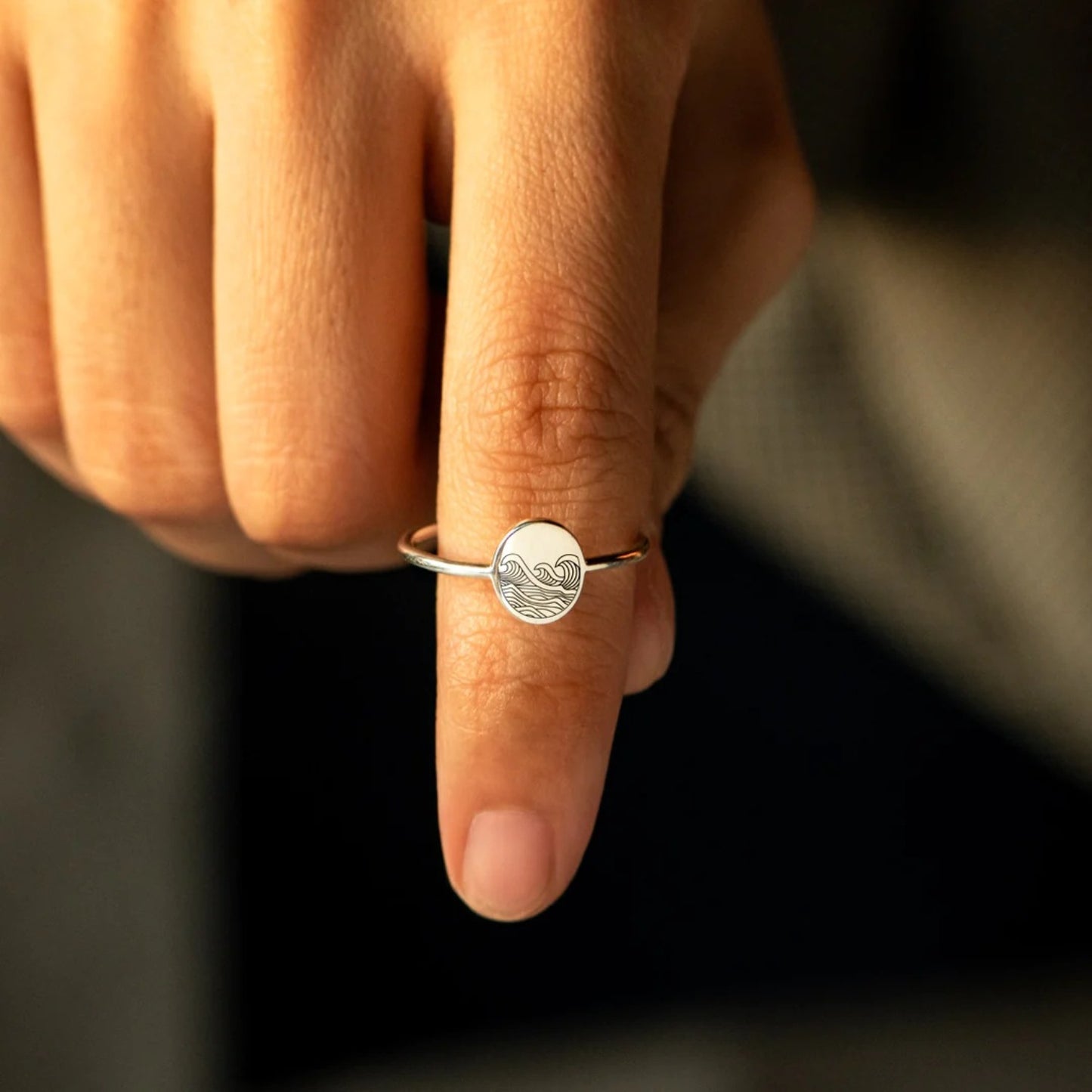 Sterling Silver Signet Ring