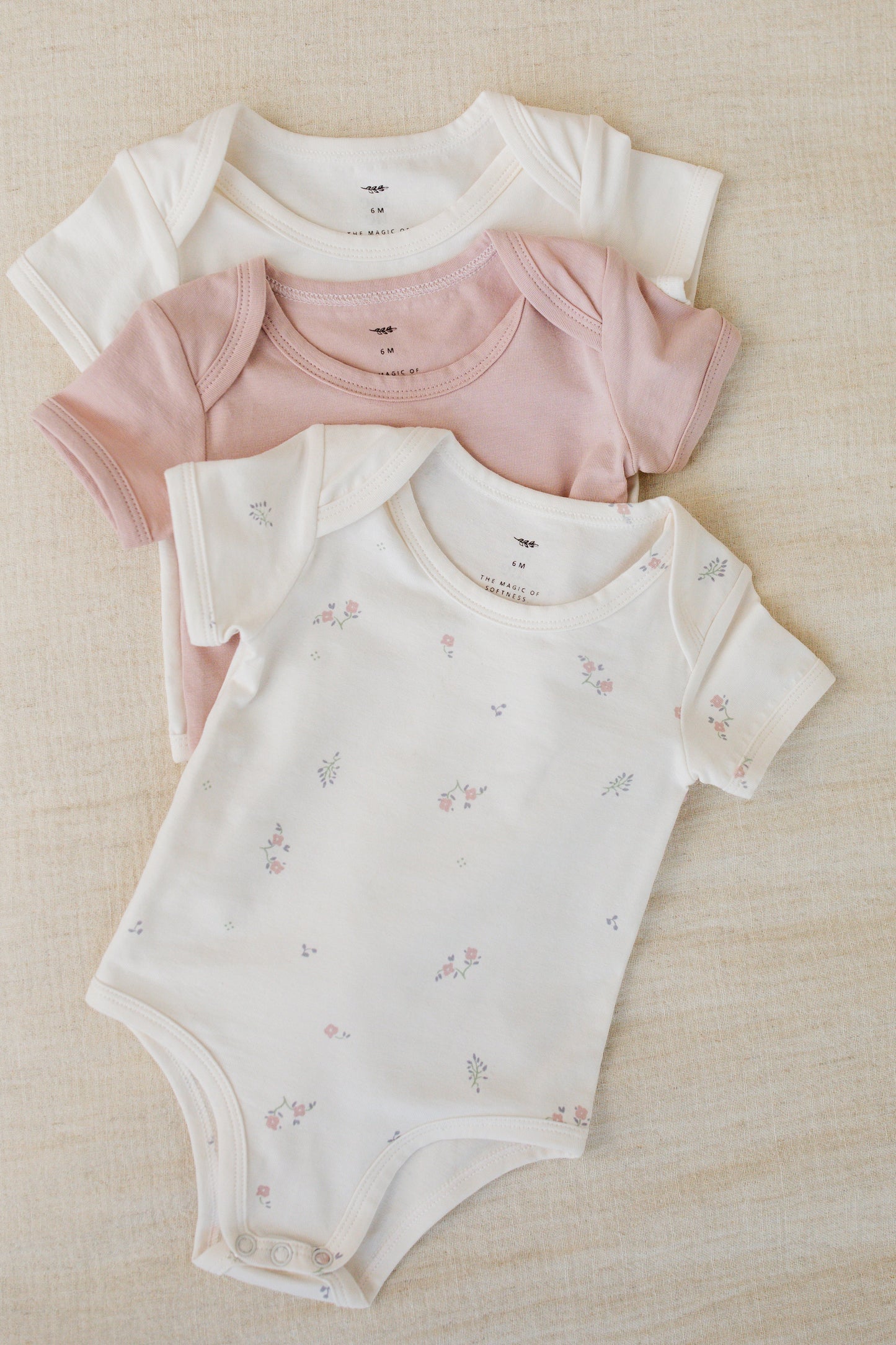 Baby Girl Short Sleeve Set