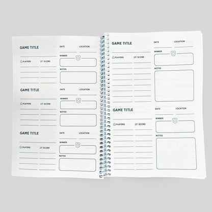 Board Game Journal - Game Night Remembered Record Book