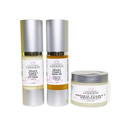 Organic Vitamin C Brighter Skin 3-Step Anti-Aging Set