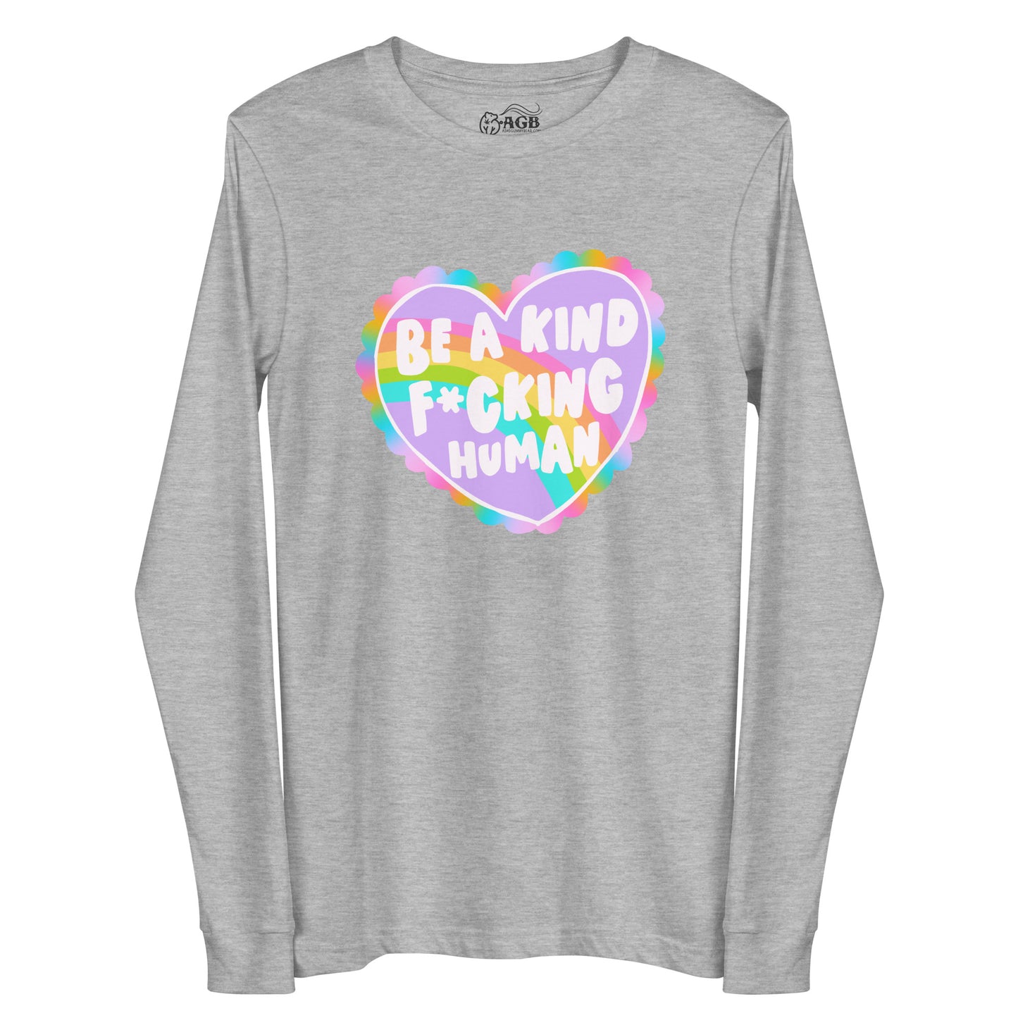 Be a Kind Fucking Human Graphic Long-Sleeve T-shirt