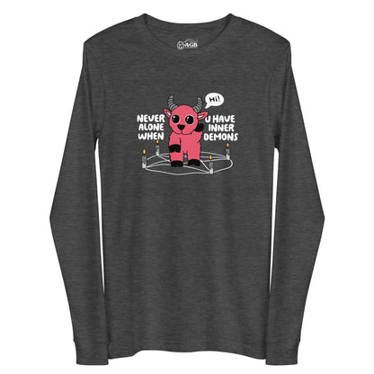 Never Alone with Inner Demons Long-Sleeve T-shirt