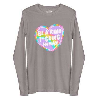 Be a Kind Fucking Human Graphic Long-Sleeve T-shirt