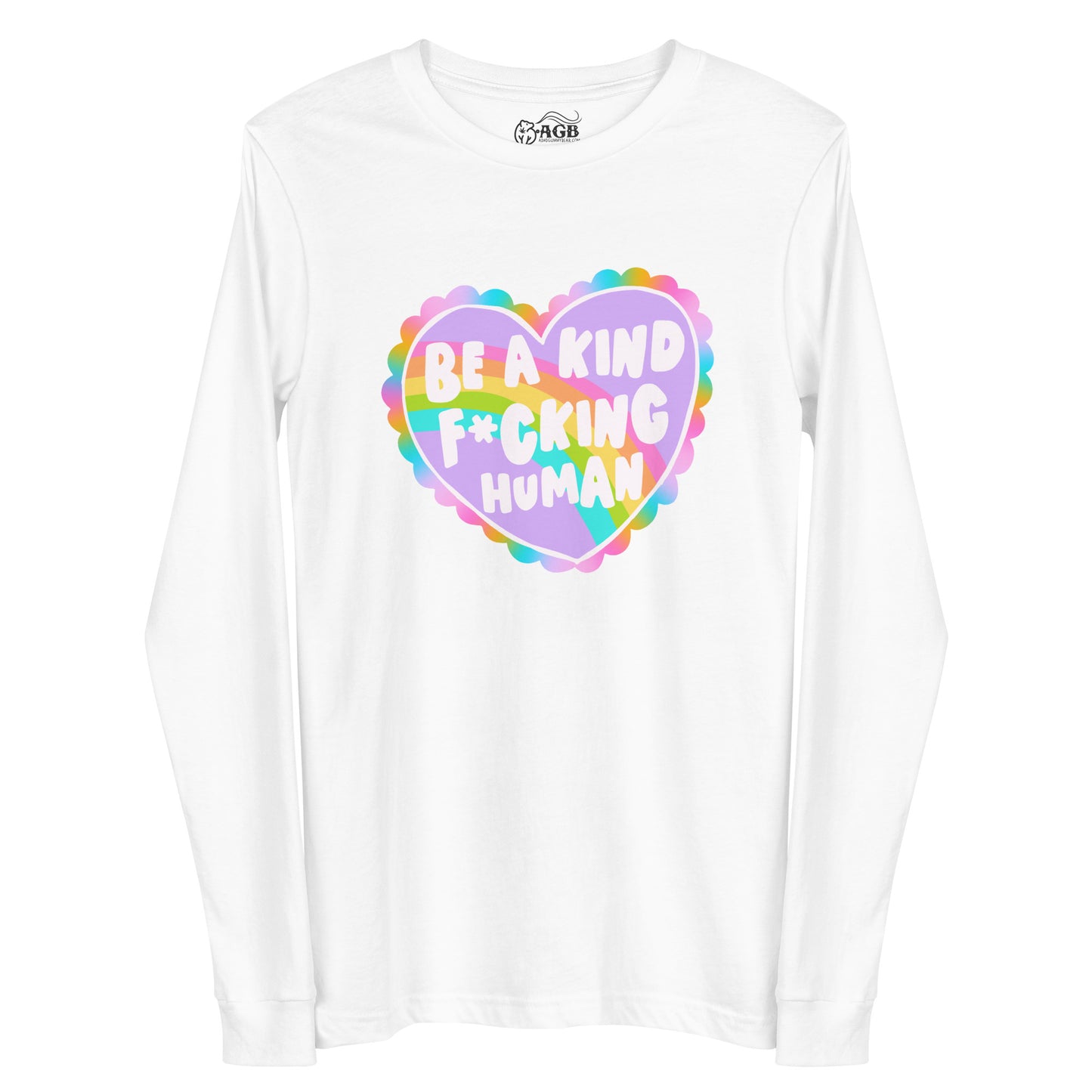 Be a Kind Fucking Human Graphic Long-Sleeve T-shirt