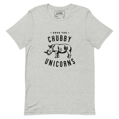 Save the Chubby Unicorns Graphic T-shirt