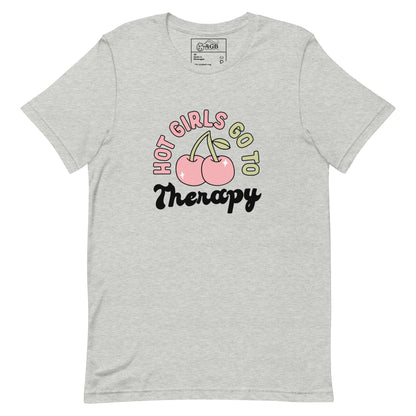 Hot Girls Go to Therapy Graphic T-shirt