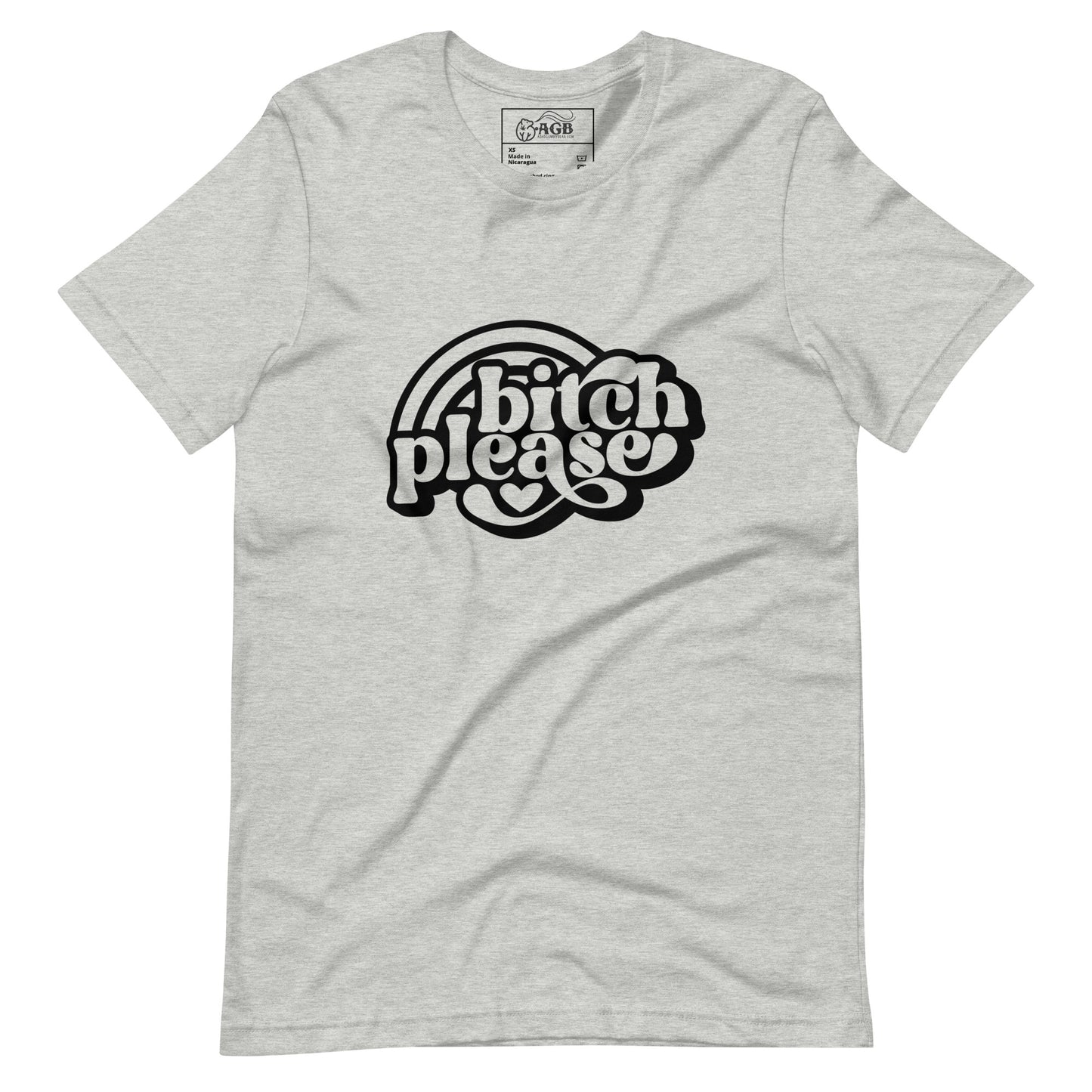 Bitch Please with Rainbows Graphic T-shirt