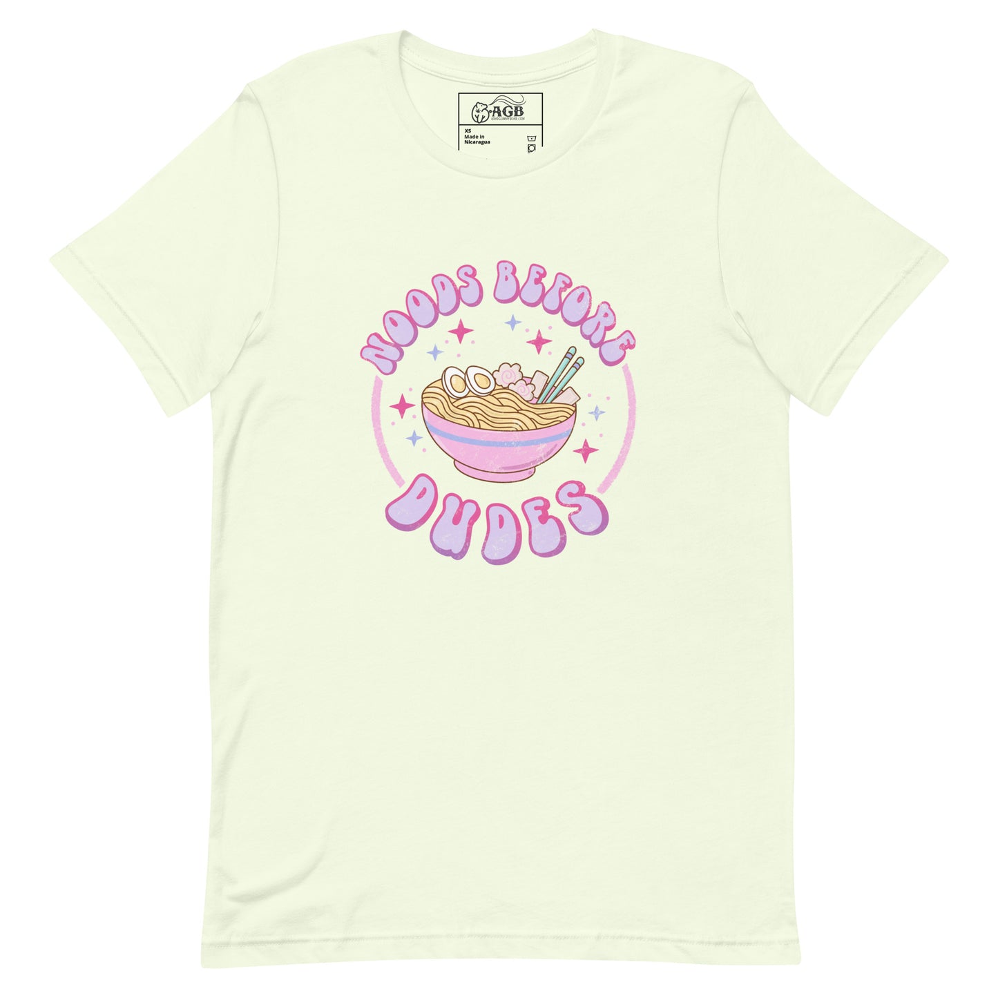 Noods Before Dudes Pho Graphic T-shirt