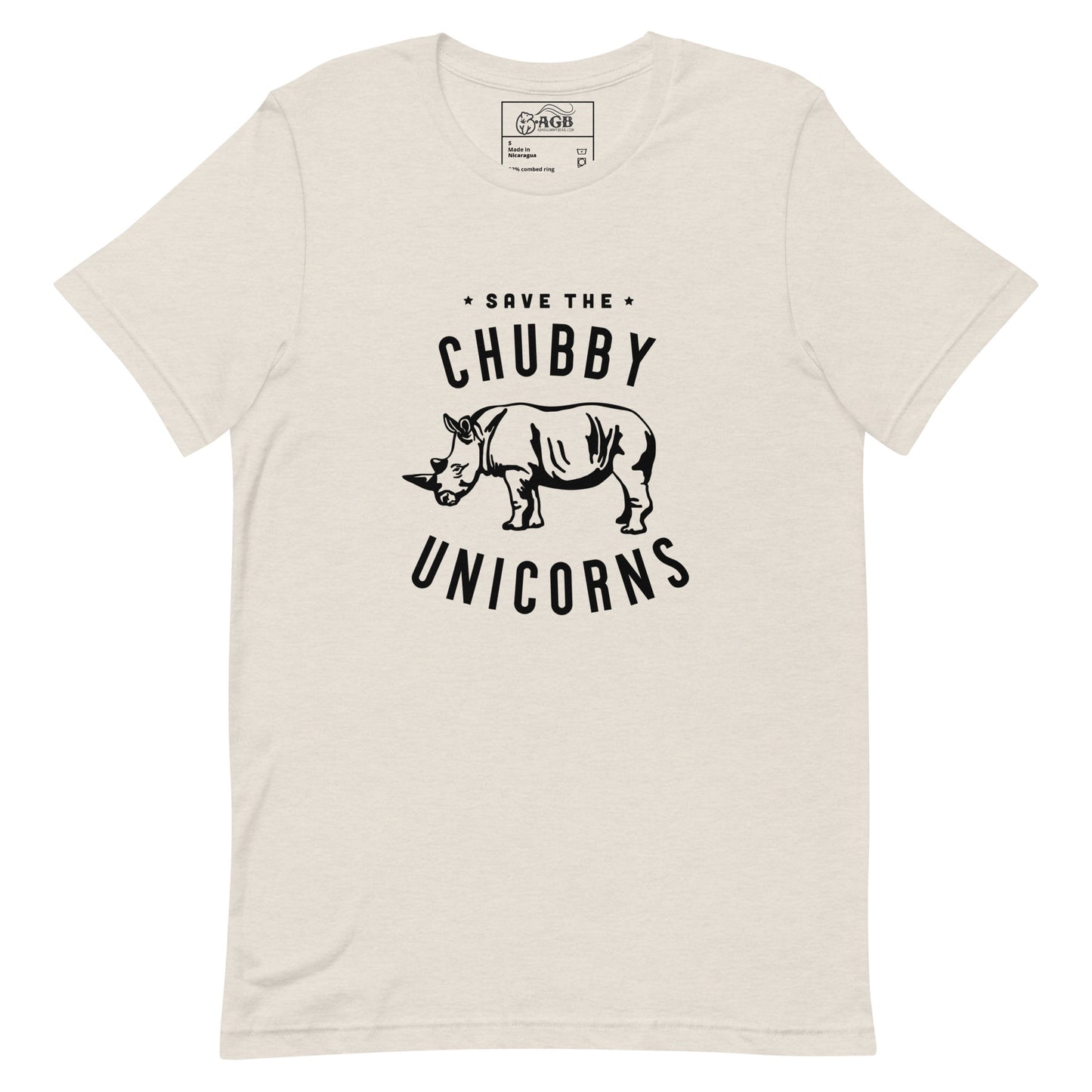 Save the Chubby Unicorns Graphic T-shirt