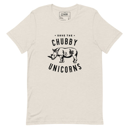 Save the Chubby Unicorns Graphic T-shirt