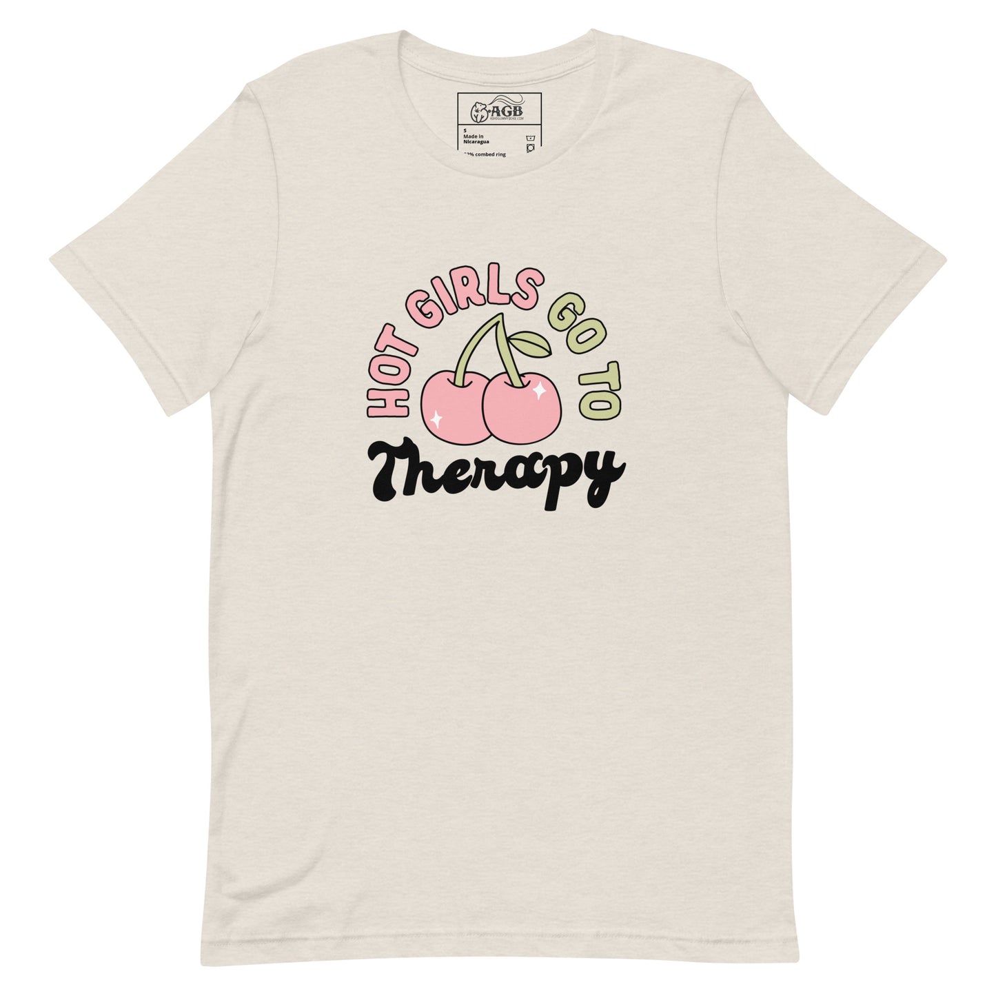 Hot Girls Go to Therapy Graphic T-shirt