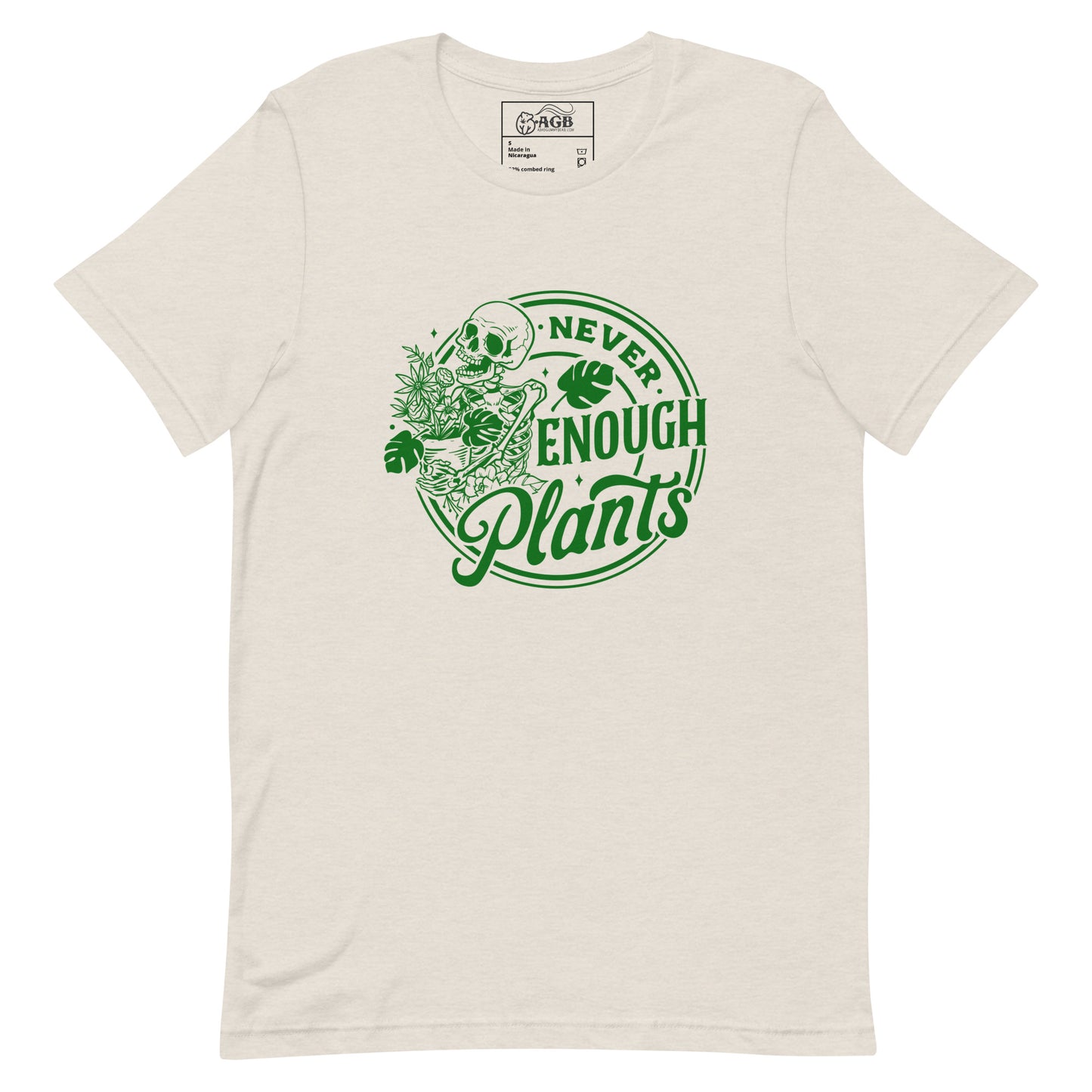 Never Enough Plants Plant Lady Graphic T-shirt