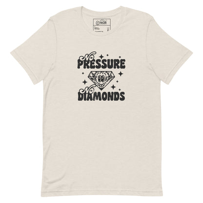 No Pressure No Diamonds Graphic T-shirt