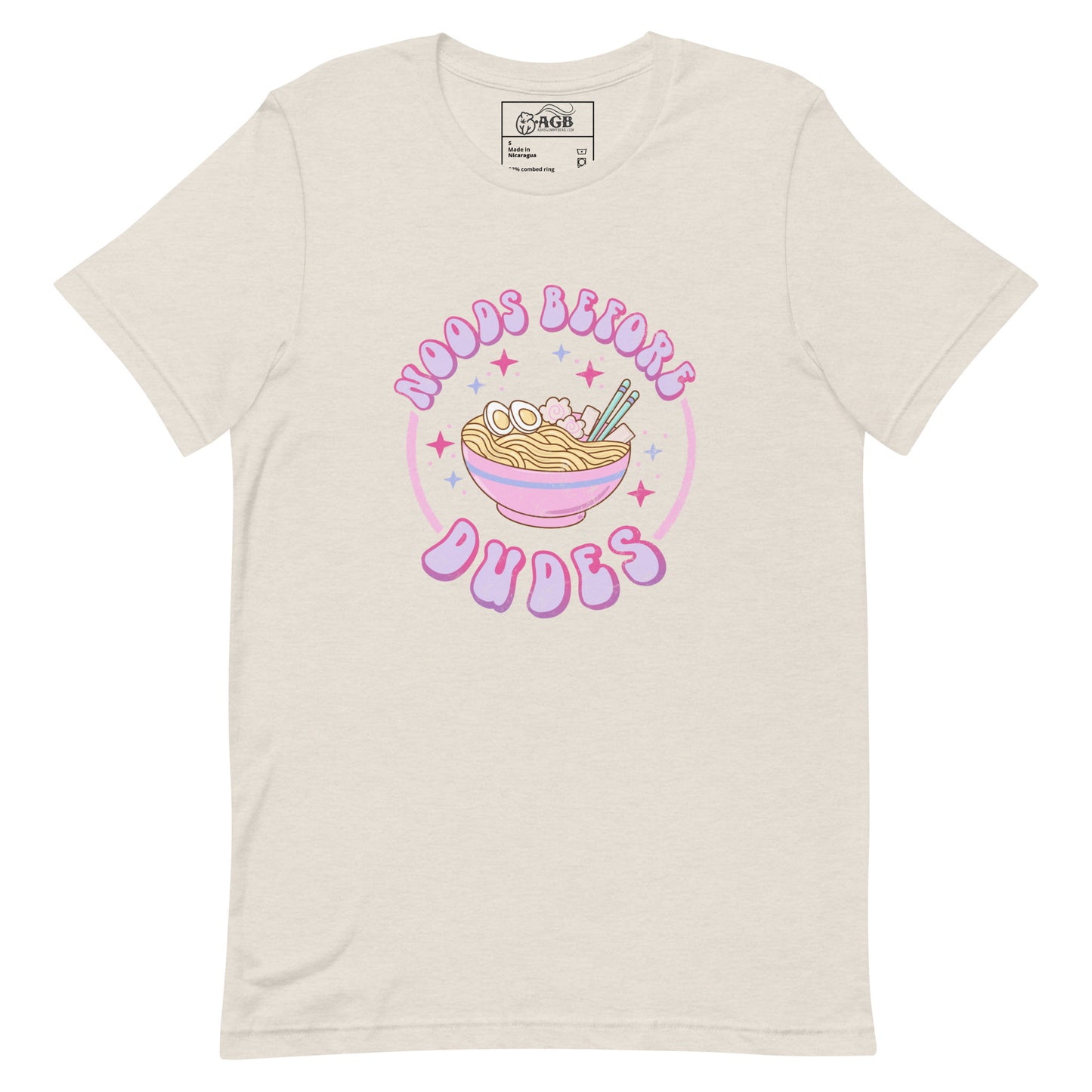 Noods Before Dudes Pho Graphic T-shirt