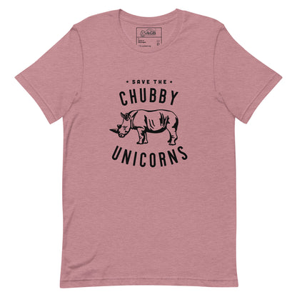 Save the Chubby Unicorns Graphic T-shirt