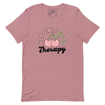 Hot Girls Go to Therapy Graphic T-shirt