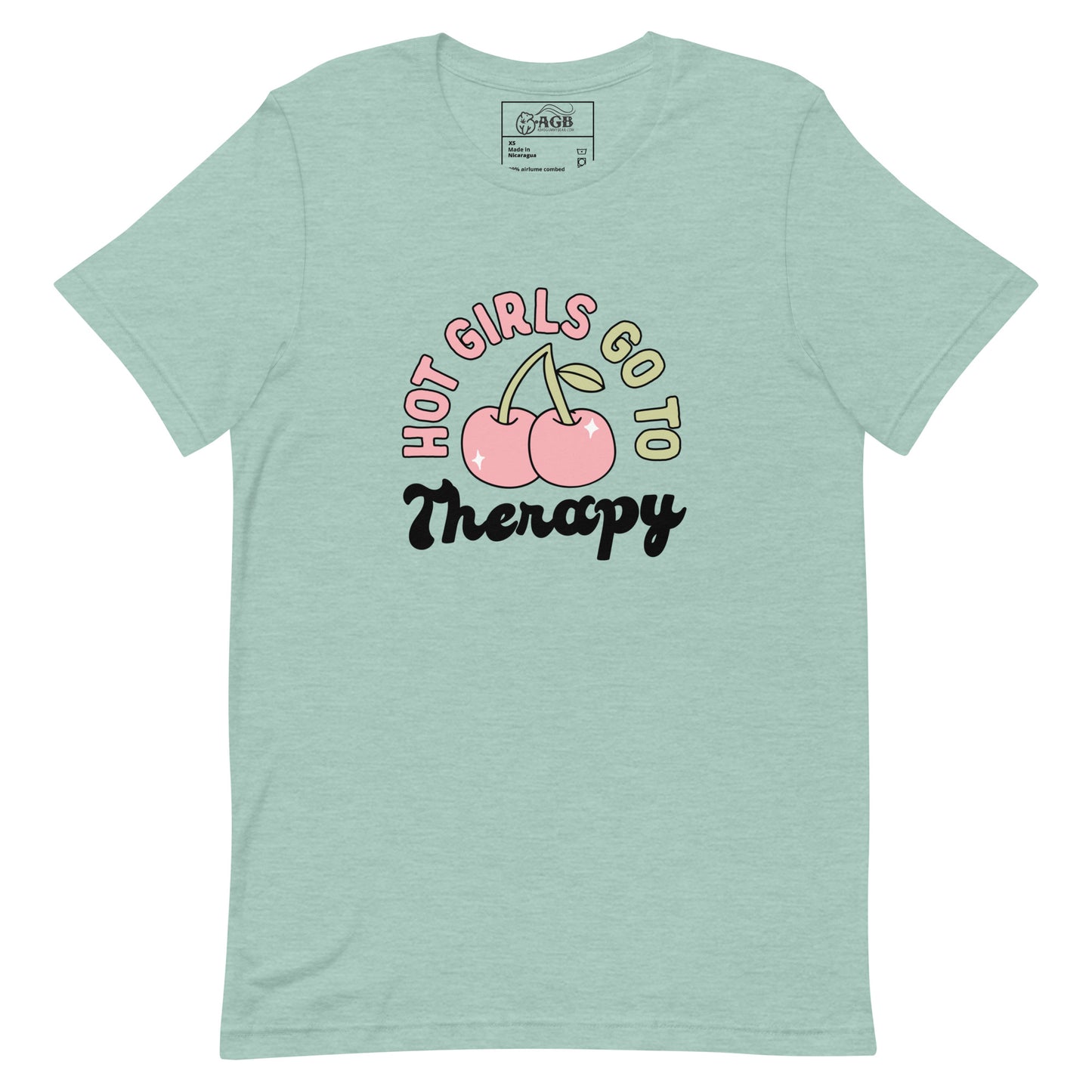 Hot Girls Go to Therapy Graphic T-shirt