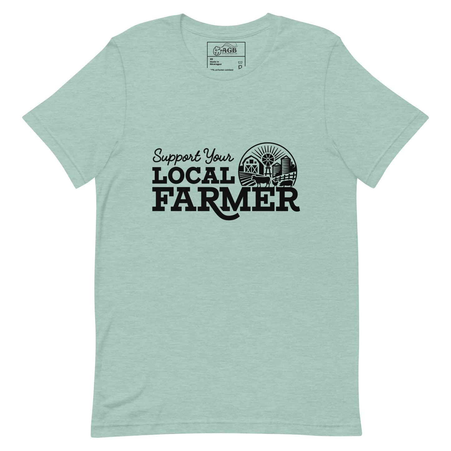 Support Your Local Farmer Graphic T-shirt