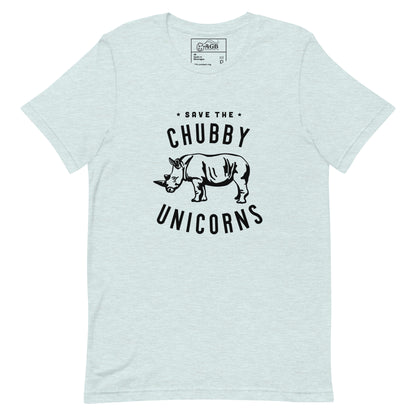 Save the Chubby Unicorns Graphic T-shirt