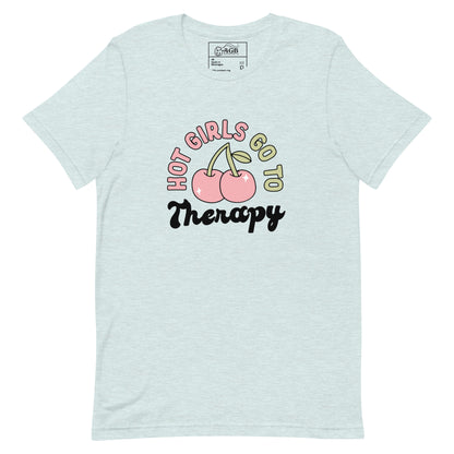 Hot Girls Go to Therapy Graphic T-shirt